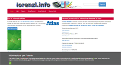 Desktop Screenshot of lorenzi.info